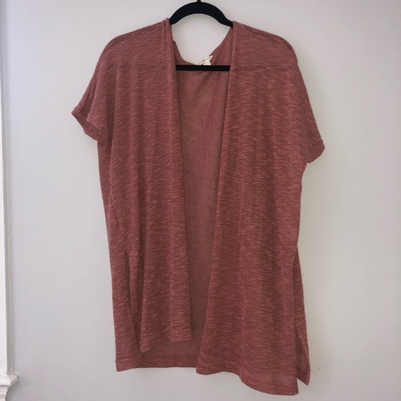 Aeropostale: Coral cardigan - Picture 2 of 4